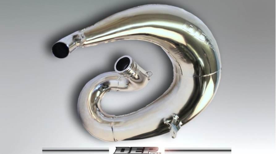 Dep Pipes Dyfuzor/Komora/Tuba Rezonansowa Niklowana Front Exhaust Pipe Nick