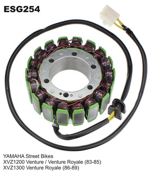 Electrosport Uzwojenie Alternatora Stator Yamaha Xvz 1200/1300 Venture Roya