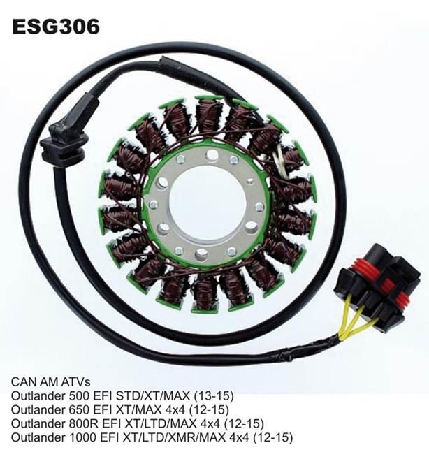 Electrosport Uzwojenie Alternatora Stator Can-Am Outlander 500 13-15 650 12