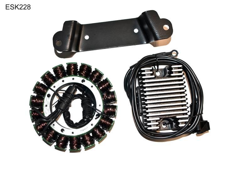 Electrosport Uzwojenie Alternatora Stator Kit Hd, Harley Davidson Evo Touri