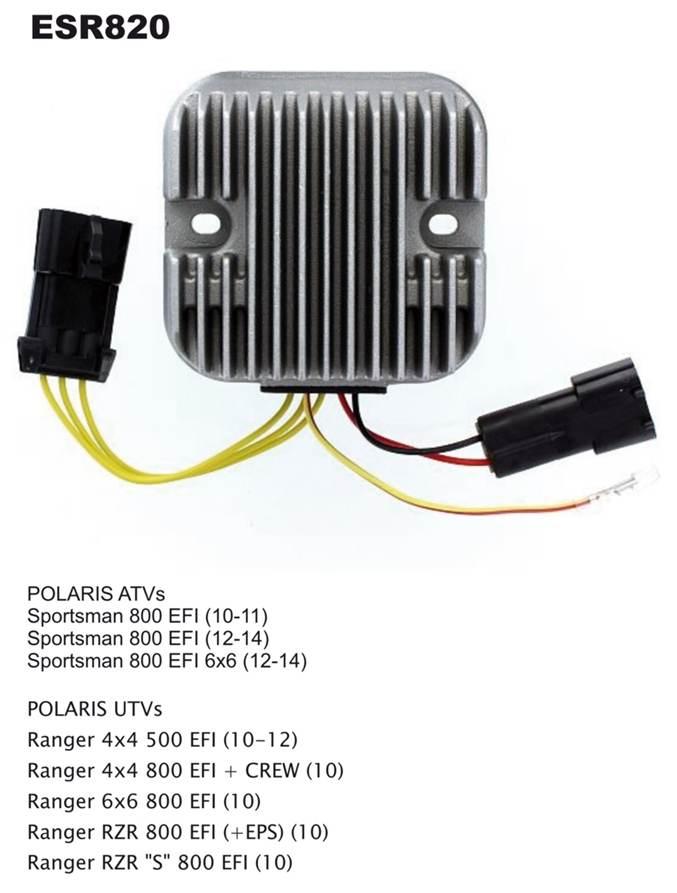 Electrosport Regulator Napięcia Polaris Sportsman 800 Efi 10-14, Ranger 500