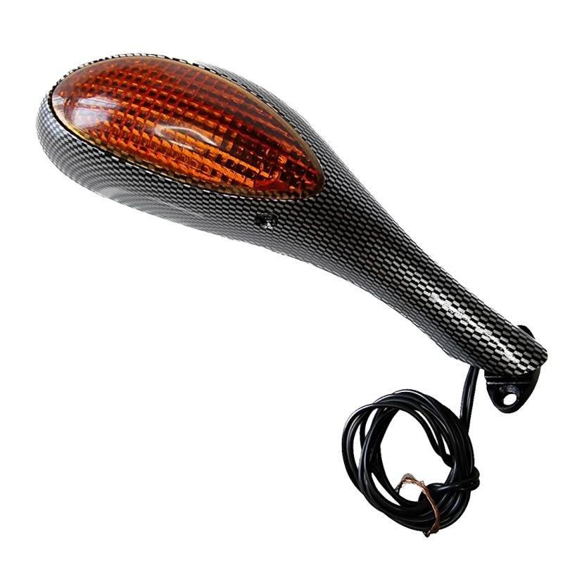 Far Lusterko Prawe Do Owiewki Uniwersalne Carbon