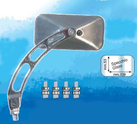 Far Lusterko Uniwersalne Aluminiowe Polerowane Lewe/Prawe
