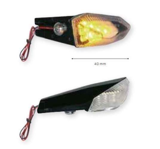 Far Kierunkowskazy Led Przykręcane Do Tablicy Rejestracyjnej Komplet - 2 Sz