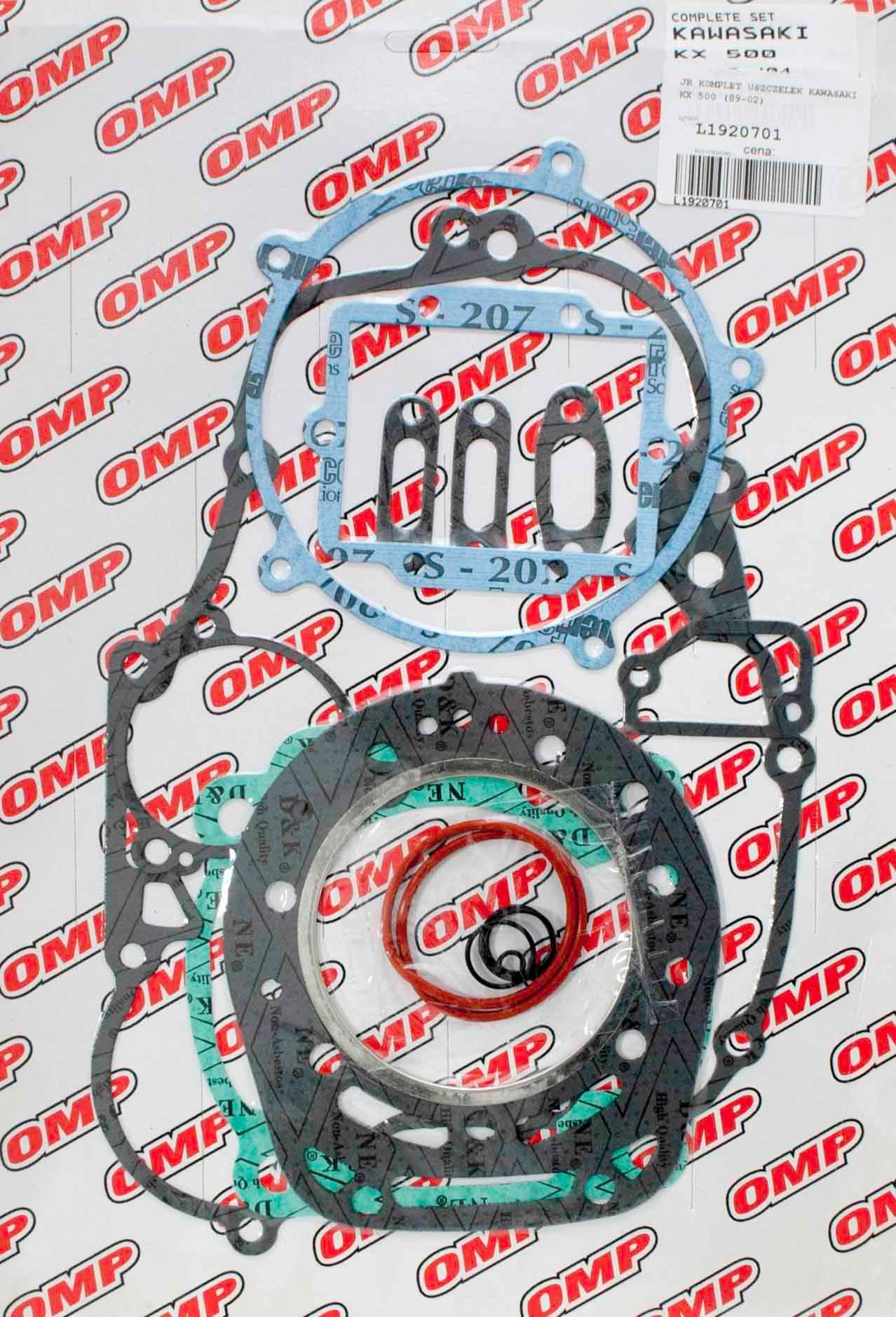 Jr Omp Komplet Uszczelek Kawasaki Kx 500 '89-'02