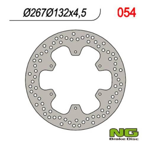 Ng Tarcza Hamulcowa Przód Yamaha Xt 600 '85-'94 267X132X4,5