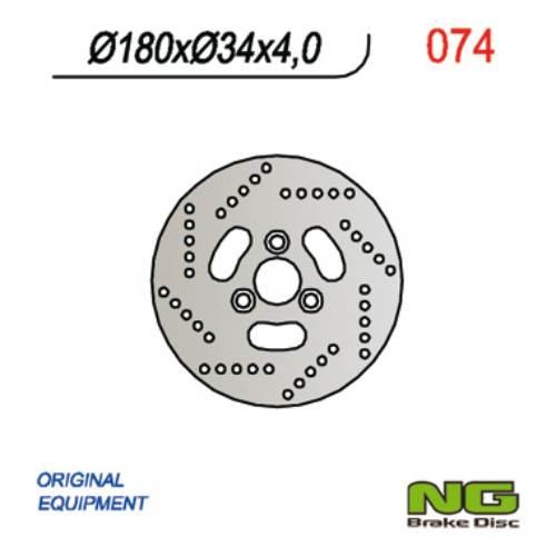 Ng Tarcza Hamulcowa Przód Suzuki Skuter 50 180X34X4 3X10,5Mm Katana 50 '97-