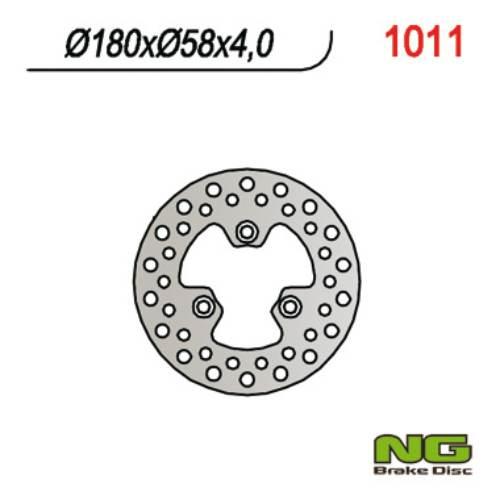 Ng Tarcza Hamulcowa Przód/Tył Kymco Skutery 50/125/150/300, Quad 250/300 18
