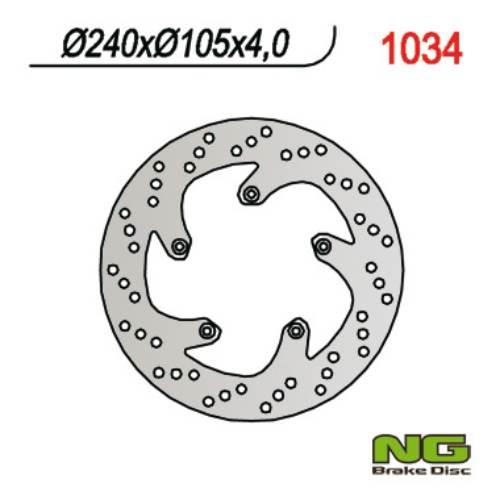 Ng Tarcza Hamulcowa Przód Benelli 250/400 Velvet 240X105X4