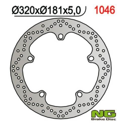 Ng Tarcza Hamulcowa Przód Bmw F 800/R850,1100,1150/K 1200/1300/1600 320X181