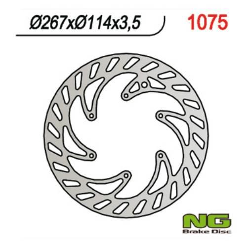 Ng Tarcza Hamulcowa Przód Cpi 50 Supermoto '05-'08 Śr. 267Mm 267X-X3,5 6X6