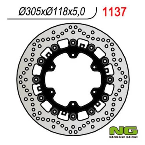 Ng Tarcza Hamulcowa Przód Bmw K1100Lt/Rs '89-00, R1100Gs/R '93-94, R1100R/R