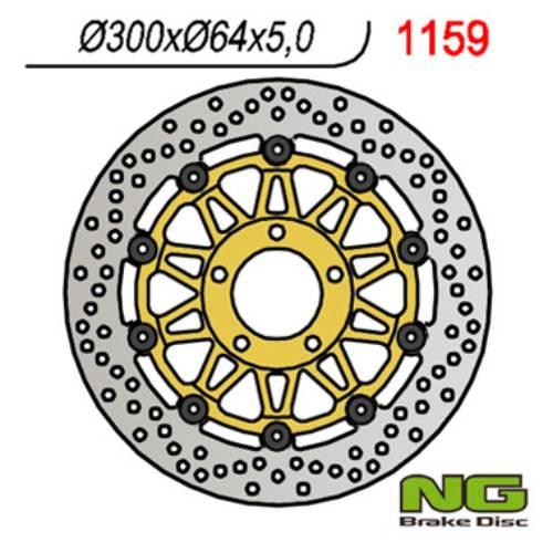 Ng Tarcza Hamulcowa Przód Suzuki Gsx 750 '97-'03, Vz 800 Marauder '96-'08 3