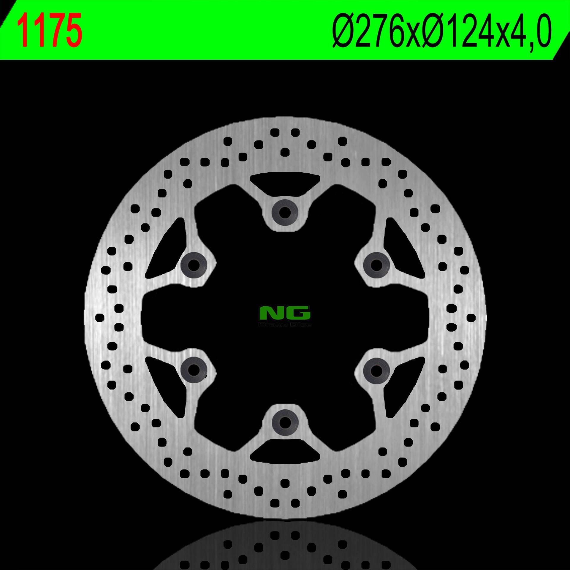 Ng Tarcza Hamulcowa Przód Dealim Road Win 125 04-17, Hyosung Gt 125 06 276X