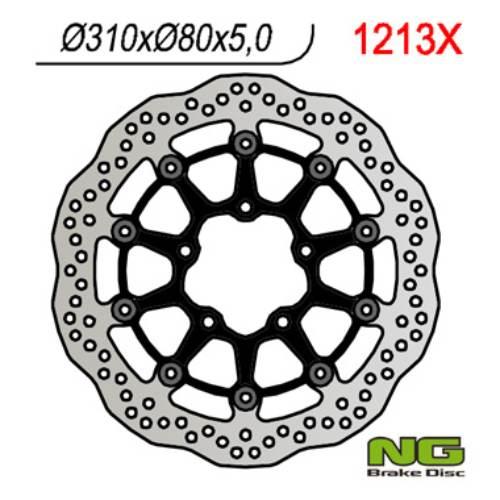 Ng Tarcza Hamulcowa Przód Kawasaki Zx6R 636 13-16, Z800 12-16, Zx10R 08-15