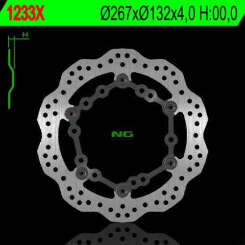 Ng Tarcza Hamulcowa Przód Yamaha X-Max 125/250 '05-'15, Majesty 400 '04-'13