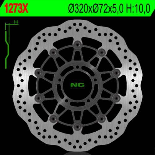Ng Tarcza Hamulcowa Przód Ducati Monster 1100, Diavel 1200, Multistrada 120