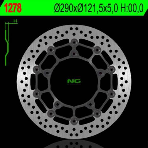 Ng Tarcza Hamulcowa Przód Suzuki Sfv 650 Gladius Abs '09-'13, Sv 650 '07-'2
