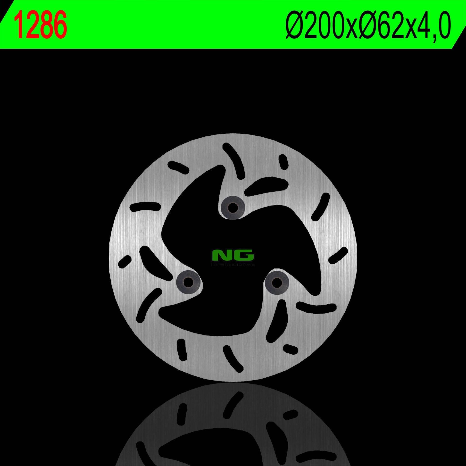 Ng Tarcza Hamulcowa Tył Rieju Mrt/Mrx/Tango 14-17 200X62X4,0Mm