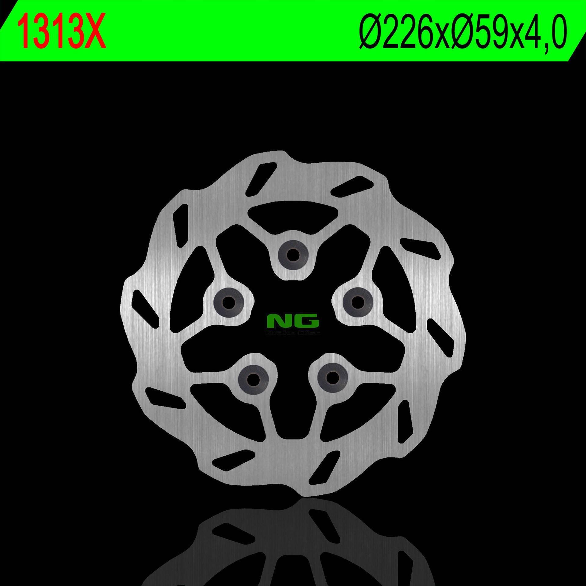 Ng Tarcza Hamulcowa Przód/Tył Peugeot Tweet 50/125/150 10-18 226X59X4,0Mm 5