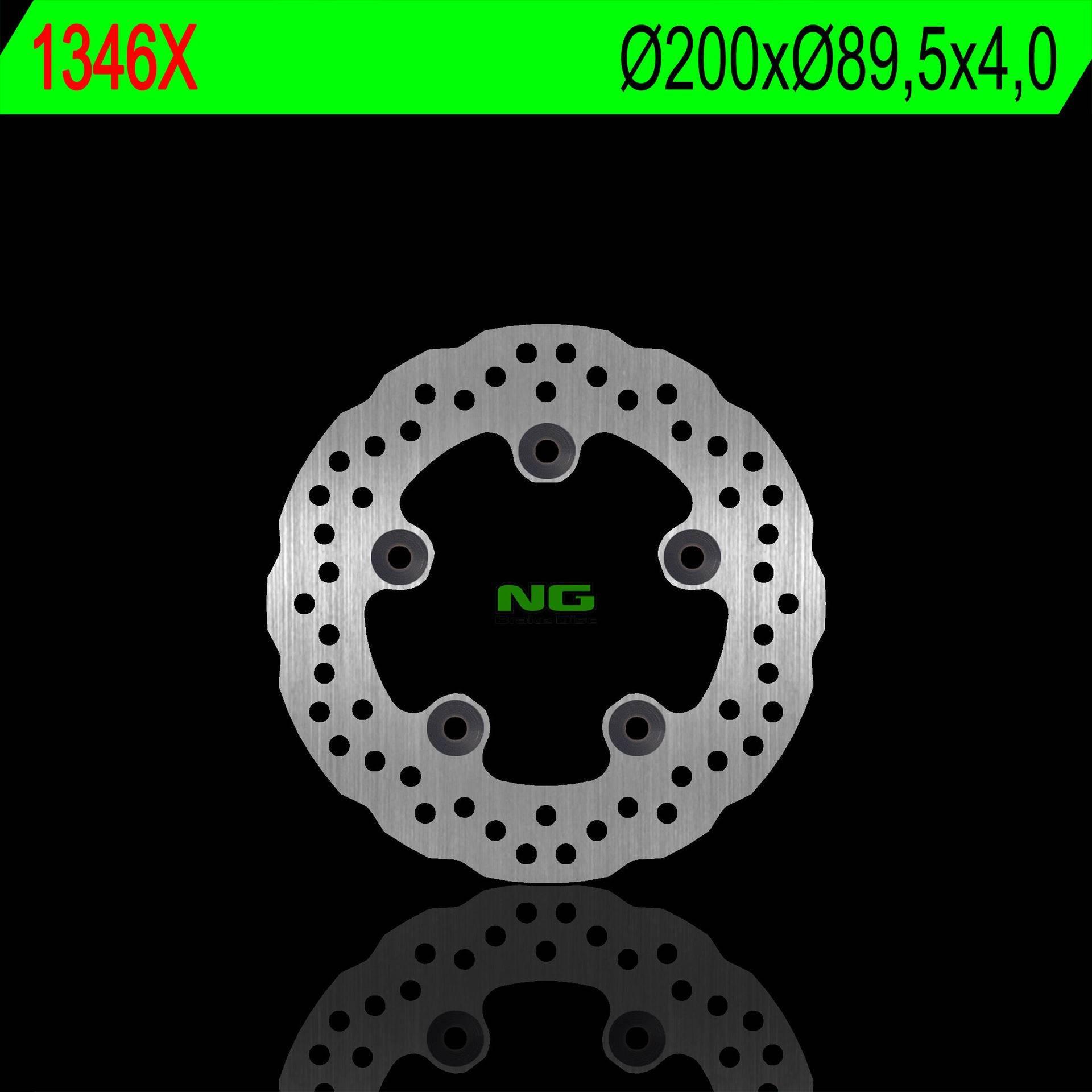 Ng Tarcza Hamulcowa Tył Kymco Grand Dink 125/300 12-15, Like 125/150/200 09
