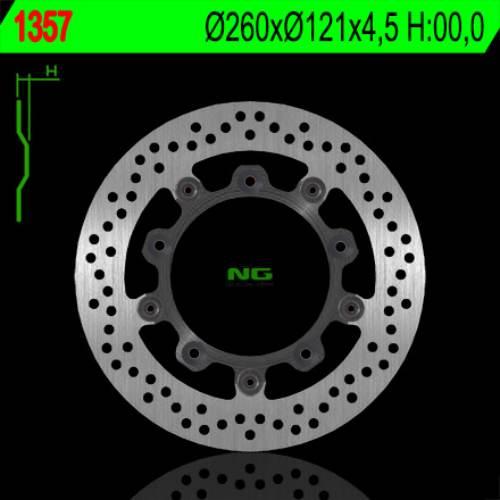 Ng Tarcza Hamulcowa Przód Suzuki Burgman 650 '04-'19, An 250 03-08, An 400