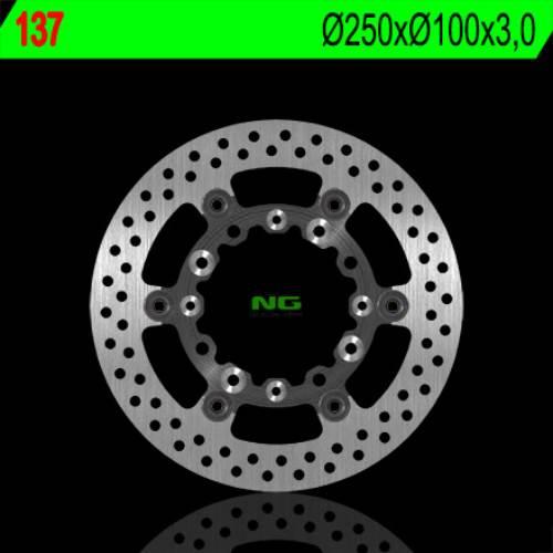 Ng Tarcza Hamulcowa Przód Kawasaki Kx 125/250 '89-'05, Klx 250/300/650R '93