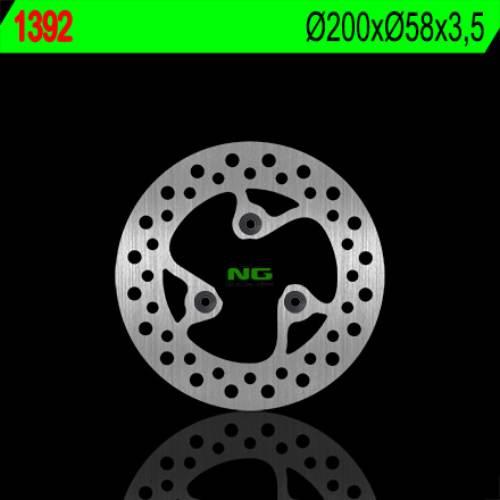 Ng Tarcza Hamulcowa Przód Peugeot Vivacity 50 '05-'14 200X58X3,5 3X8,5