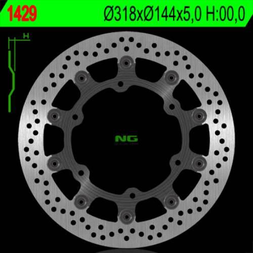 Ng Tarcza Hamulcowa Przód Honda Vf 750C '94-'04, St 1100 '91-'01, Vt 1100C