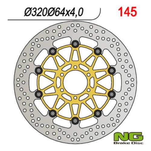 Ng Tarcza Hamulcowa Przód Ducati 916, Benelli 750/899/900/1130 320X64X4 Na