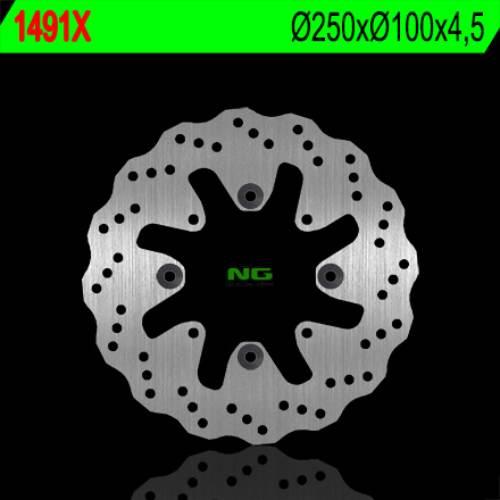 Ng Tarcza Hamulcowa Tył Kawasaki 650 Vulcan '15 250X100X4,5 4X10,5Mm 220X11