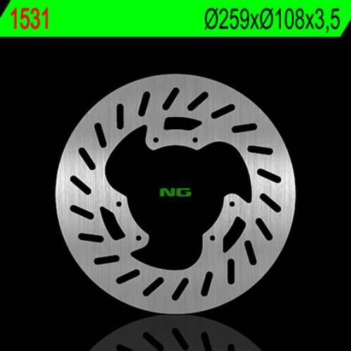 Ng Tarcza Hamulcowa Przód Yamaha Dt 50Lc/X/Sm, Xt 125 X 07-11 259X108X3,5Mm