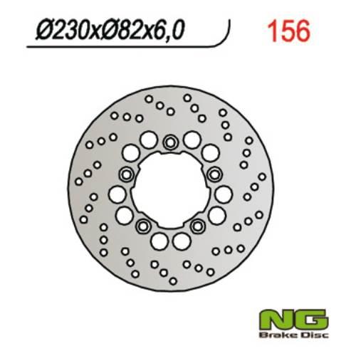 Ng Tarcza Hamulcowa Tył Kawasaki Zx6R 95-97 Zx 7R 96-03 Zxr 750 230X82X6
