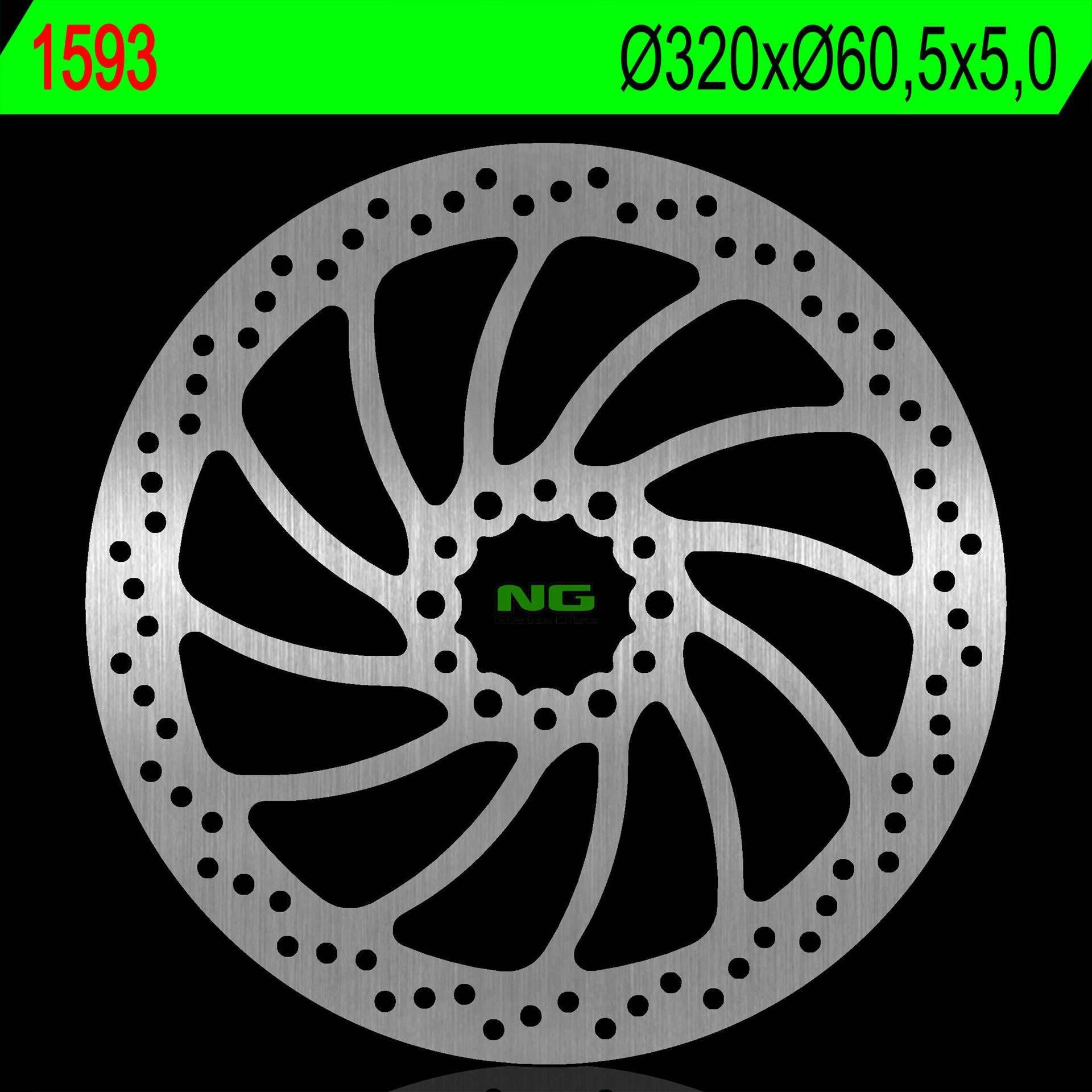Ng Tarcza Hamulcowa Przód Ktm Duke 390 17 Rc 250/390 17 320X60,5X5,0Mm