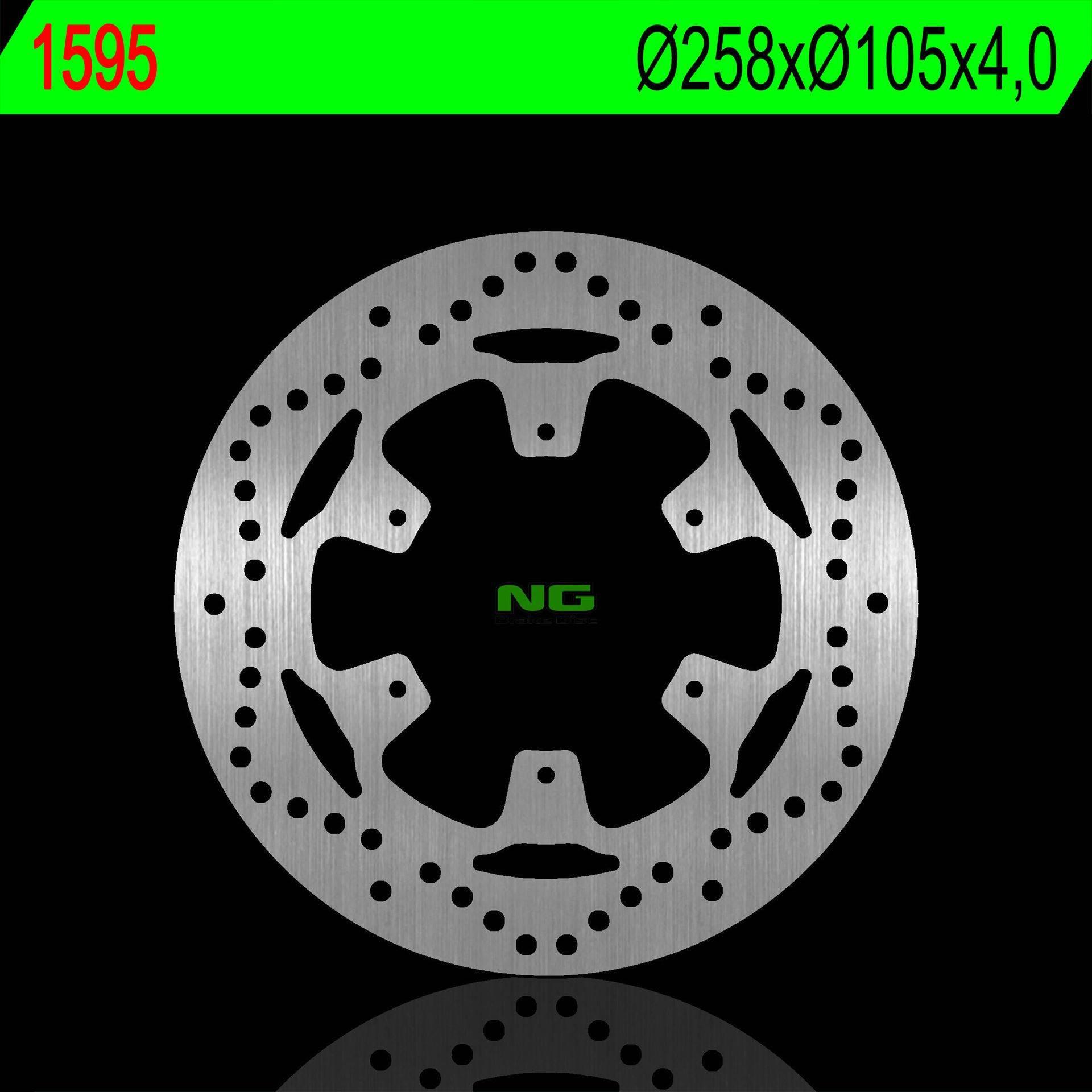 Ng Tarcza Hamulcowa Przód Piaggio Mp3 300/350/500 16-20 258X105X4,0Mm