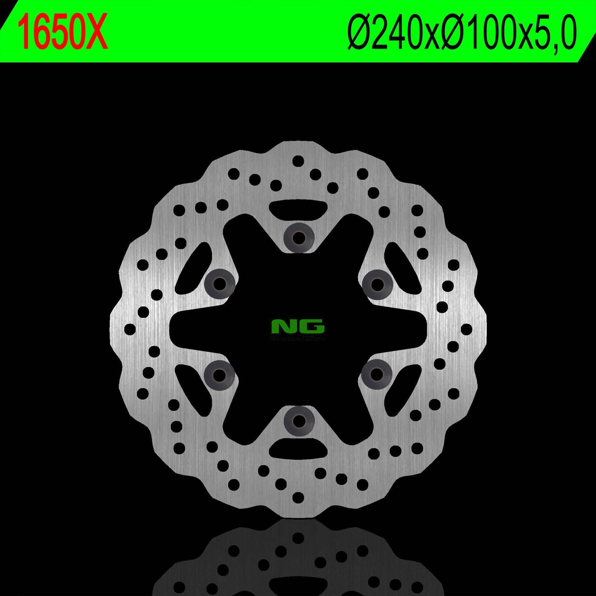 Ng Tarcza Hamulcowa Tył Kawasaki Klx 250 09-20, Klx 300 R '20 240X100X5,0Mm