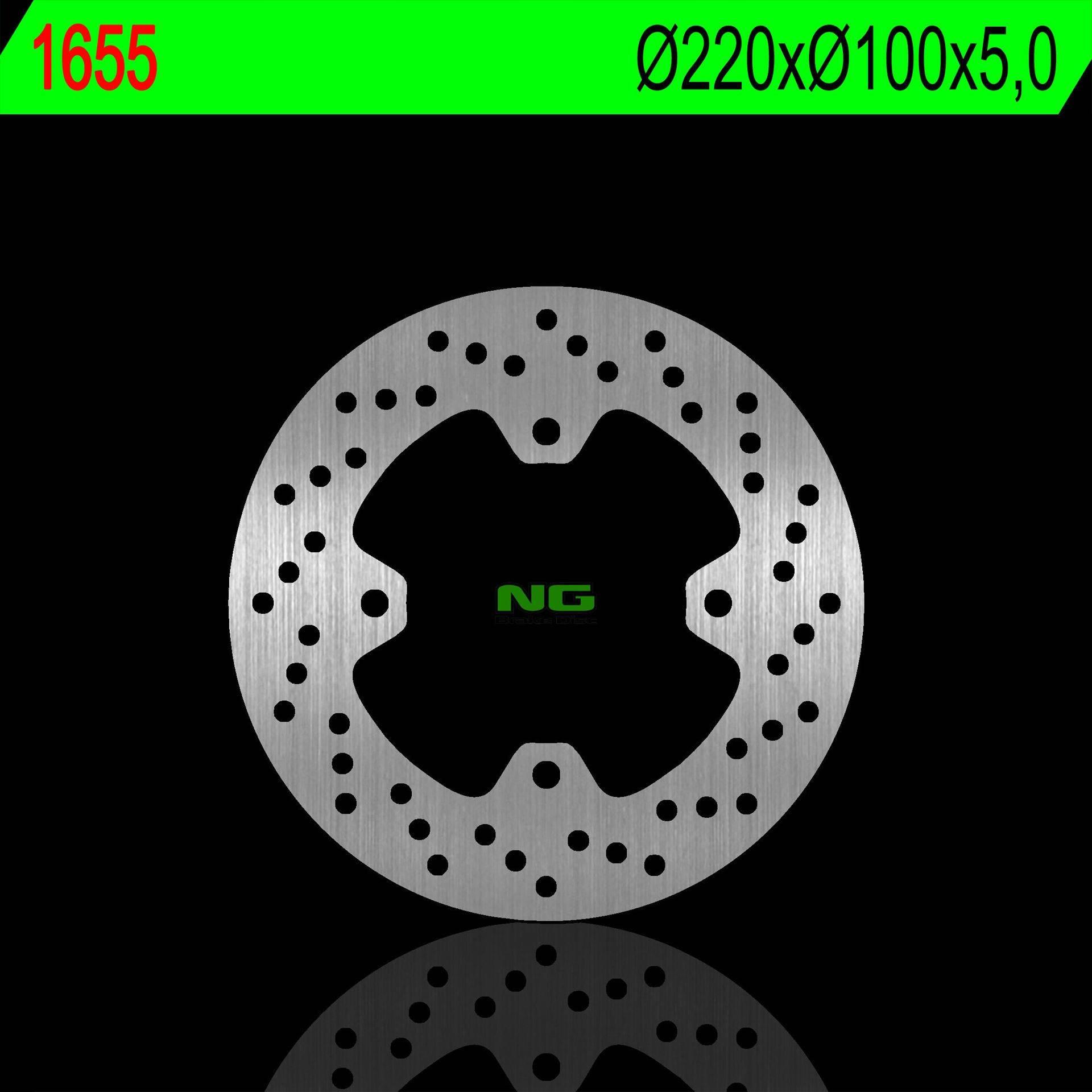Ng Tarcza Hamulcowa Tył Kawasaki Zx 10R 16-24, Zx6R '16-'22 220X100X5,0Mm 4