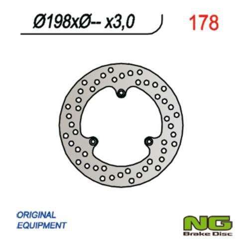 Ng Tarcza Hamulcowa Przód Ktm 60/65/85 Sx 198X-X3