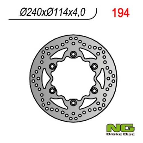 Ng Tarcza Hamulcowa Przód Honda Rebel 125/250, Cbf 125 08-12, Vt 125 99-08