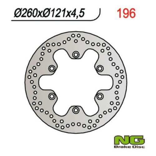Ng Tarcza Hamulcowa Przód Suzuki An 250/400 98-02 260X121X4,5