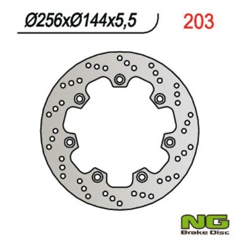 Ng Tarcza Hamulcowa Przód Honda Xl 600 Rm/Lm 85-88 256X144X5,5