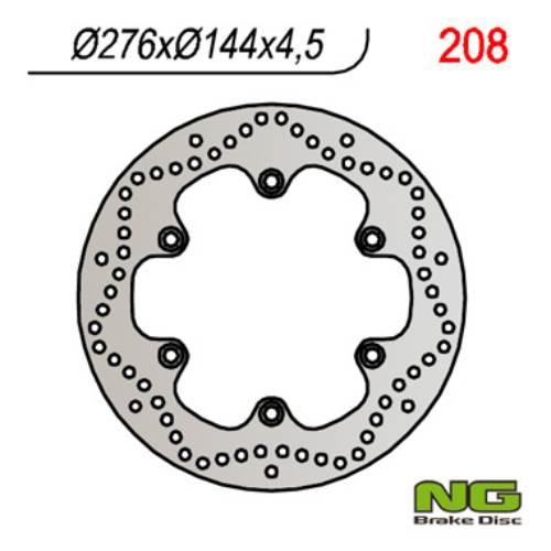 Ng Tarcza Hamulcowa Przód Honda Xl 600V 87-95 Transalp, Daelim Vl 125 Dayst