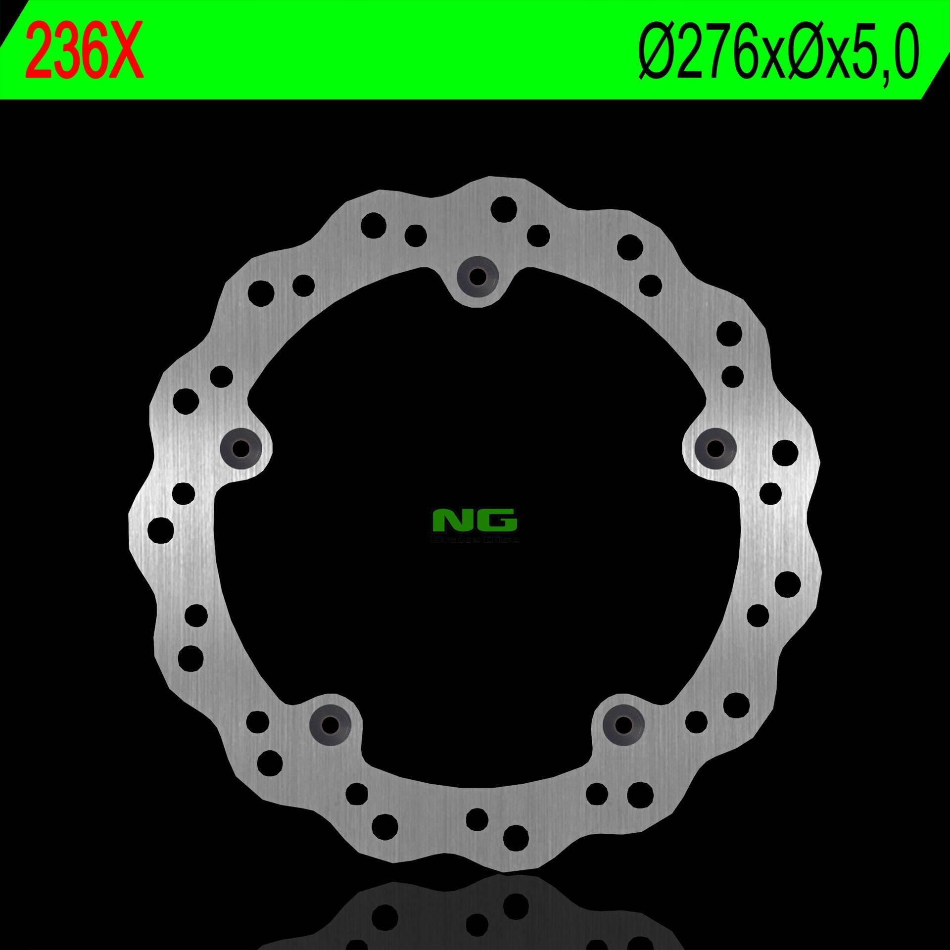 Ng Tarcza Hamulcowa Tył Bmw R 850/1100/1150/1200 276X-X5 Wave