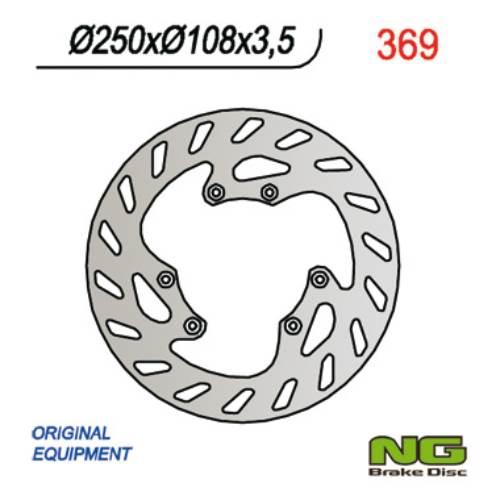 Ng Tarcza Hamulcowa Przód Hm 50 Cre Baja/Six '01-'06 Śr. 250Mm 250X108X3,5