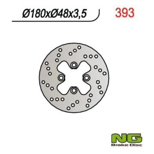Ng Tarcza Hamulcowa Przód Skutery Yamaha/ Mbk 180X48X3,5