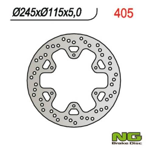 Ng Tarcza Hamulcowa Tył Yamaha Xtz 750 92-95 245X115X5