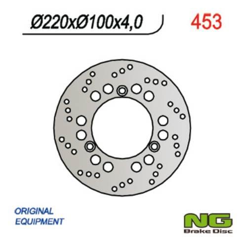 Ng Tarcza Hamulcowa Przód Suzuki Burgman 125/250 02-05 220X100X4 3 Otwory S