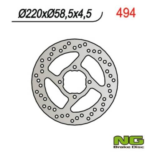Ng Tarcza Hamulcowa Tył Yamahayfs 200 Blaster '88-'07, Kodiak 400/450, Rapt