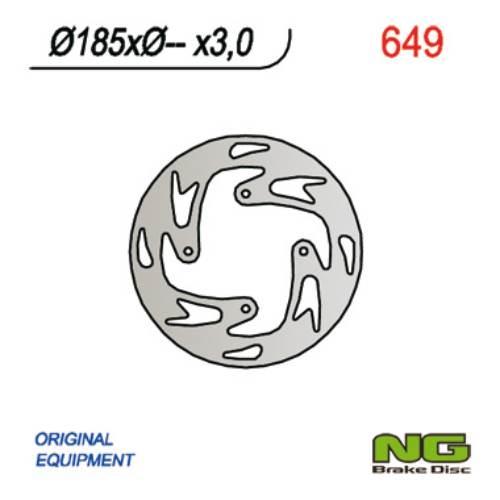 Ng Tarcza Hamulcowa Przód Gas Gas Txt 50 04-09 80 04-08 125/250 03 185X-X3