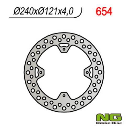 Ng Tarcza Hamulcowa Tył Honda Cr 125/250 '02-07, Crf 250/450R '04-'21 240X1